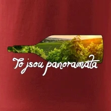 To jsou panoramata vinice