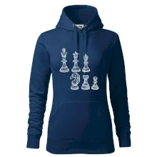 Šachové figurky kreslené