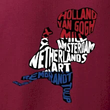 Mapy - názvy měst - Nizozemí