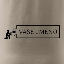 Instalatér - jméno v rámečku