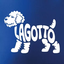 Lagotto nápis v těle
