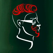 Borec s upraveným vousem