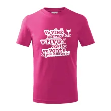 Ve víně je pravda, v pivu síla, ve vodě bakterie