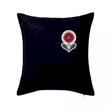 Folklor na prsu květina kulatá