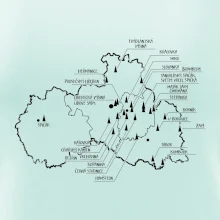 Mapa rozhleden - Liberecký kraj