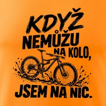 Když nemůžu na kolo jsem na nic - bahno