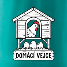 Domácí vejce z veselého kurníku