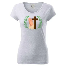 Věnec - kříž a modlení