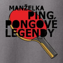 Manželka ping pongové legendy