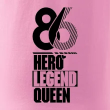Hero, Legend, Queen 1986