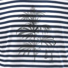 Konopí kytka černobílá