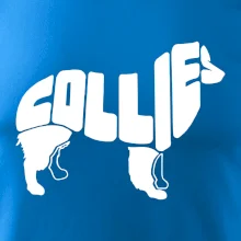 Border kolie písmo v těle