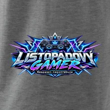 Listopadový gamer s neonovým herním ovladačem
