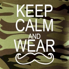 Keep calm and wear mustache Keep calm and wear mustache