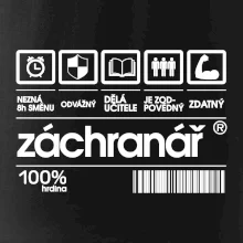 Čárový kód záchranář