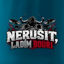 Nerušit ladím bouři - metalový bubeník