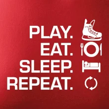 Play Eat Sleep Repeat hokej Play Eat Sleep Repeat hokej