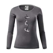 Aikidó maskáčový nápis