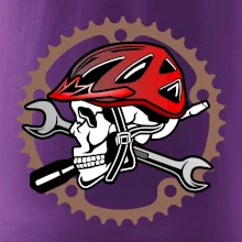 Lebka biker opravář