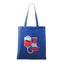 V případě nouze je moje krevní skupina červené víno