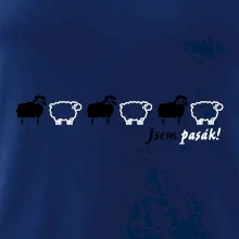 Jsem pasák - ovce v řadě