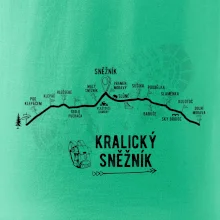 Profil kopců - Kralický Sněžník