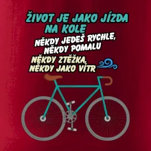 Život je jako jízda na kole