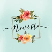 Nevěsta čtverec oranžový