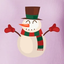 Vánoční sněhulák