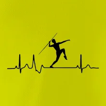 EKG hod oštěpem muž