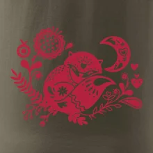 Folklor - liška spící