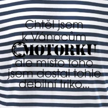 Chtěl jsem dostat motorku - Vánoce
