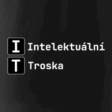 IT Nápis Intelektuální Troska