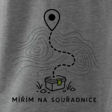 Mířím na souřadnice minimalistická trasa