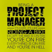 Being A Project Manager - bike