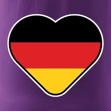 Germany love velké - Německá vlajka
