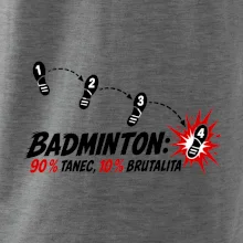Badminton tanec a brutalita