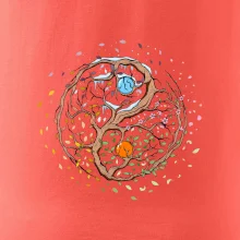 Yin & Yang strom - zima, léto