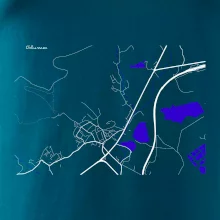 Chlumec 403 39 mapa s vodními toky