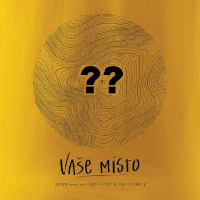 Vaše místo - vrstevnice v kruhu