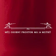 Můj osobní prostor má 14 metrů