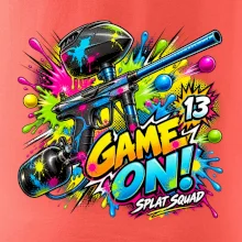 Barevná exploze game on paintball