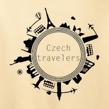 Czech Travelers jednobarevný