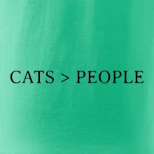 Cats > people