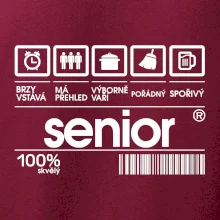 Čárový kód senior