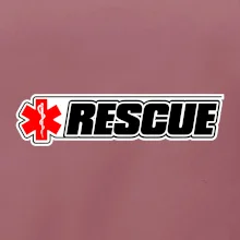 Záchranář rescue kříž červený