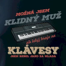 Klávesy klidný muž
