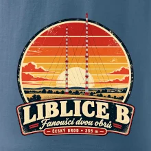 Liblice B retro odznak dvou vysílačů
