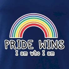 Pride wins i am who i am
