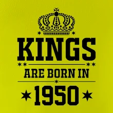 Kings are born in 1950
